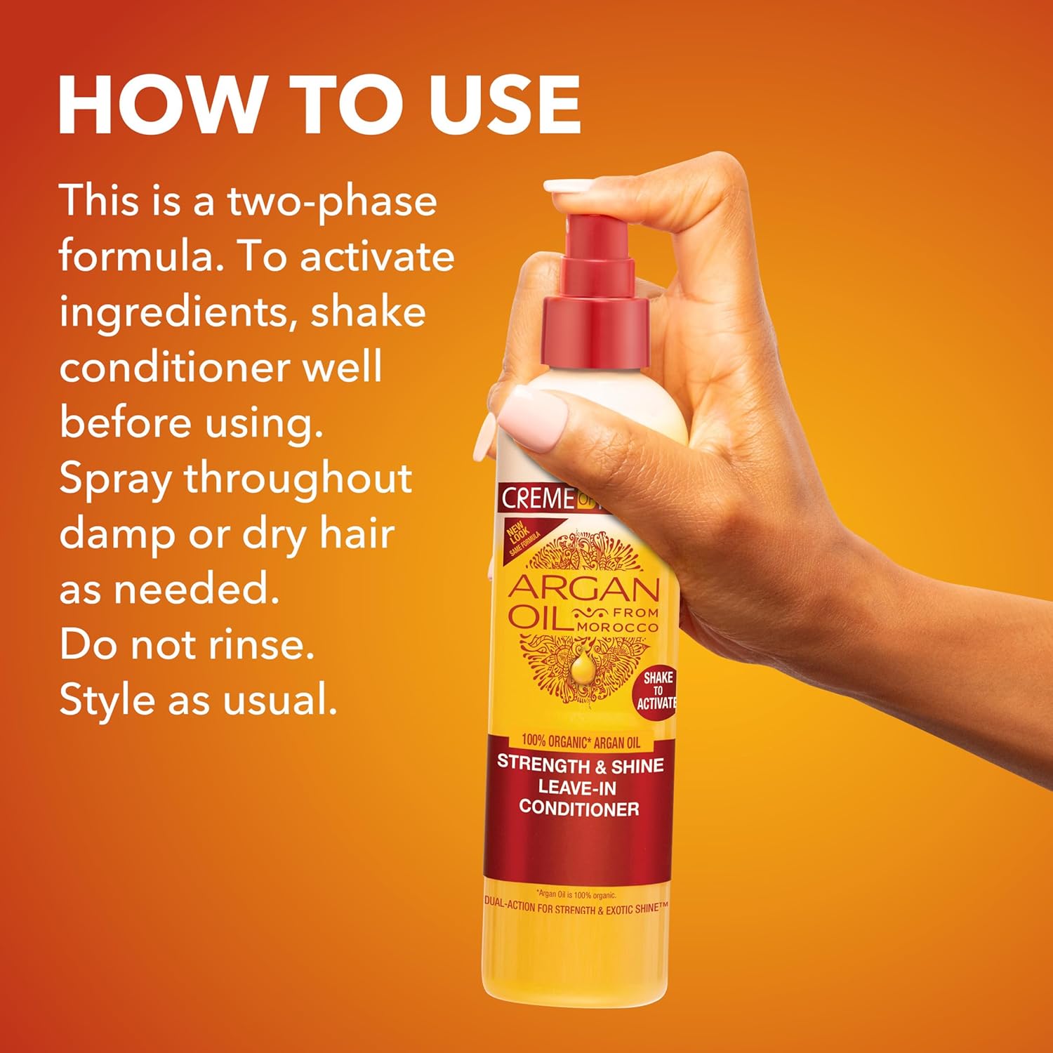 Argan Oil Shine Leave-In Conditioner